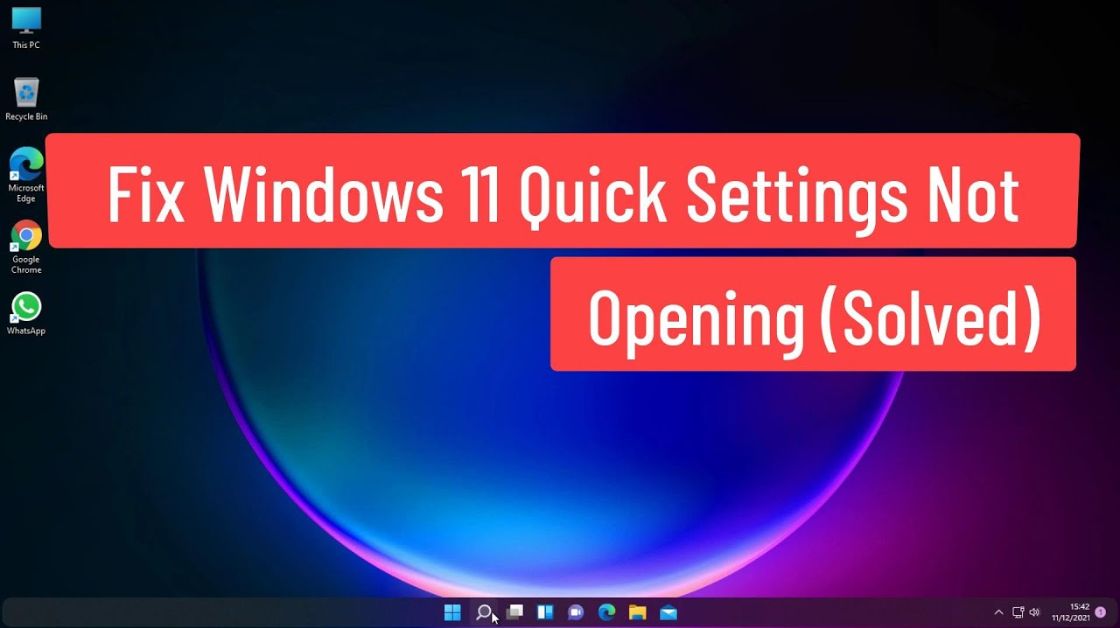 Windows Will Not Open Settings