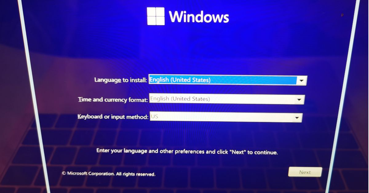 How to Set Up Windows